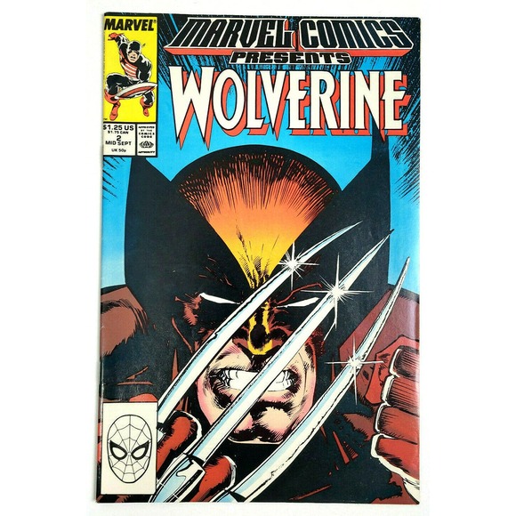 MARVEL COMICS PRESENTS WOLVERINE # 2 - (1988) MARVEL COMICS - Picture 1 of 2